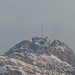 Aussicht von der Hundwiler Höhi: Säntis, im noch winterlichen Kleid