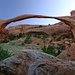 Per confronto, ecco il "<b>Landscape Arch</b>" nello Utah.