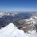 Gipfelblick vom Wildstrubel (Mittelgipfel) ins Obersimmental