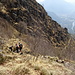 Scendiamo dalla Colma di Vercio verso l'eremo.