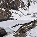 Il Lago del Sasso ghiacciato.