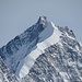 Piz Bernina mit dem berühmten Biancograt im Zoom