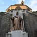Papa Giovanni XXIII, il Papa buono, nato poco distante da qui a Sotto il Monte.