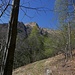 La Poncione di Breno vue depuis le sentier menant au Piano della Pirocca