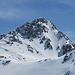 Piz Laviruns, bei dem es sich um keinen Skitourenberg handelt, im Zoom