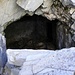 grotta con ricovero, usato durante la guerra