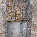 Un antico cippo di confine "N°36 del 1753" . vedi descrizione introduttiva