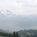 Sehr viel Dunst beim Abstieg zum Startpunkt am Wägitalersee.