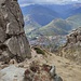 sentiero di discesa verso l'Alpe Mastrolini
