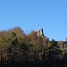 Blick von Riedenburg zur Ruine Tachenstein