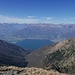 Au sommet du Monte Tamaro, vue vers Locarno