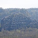 Der Rauschenstein, den man auf recht abenteuerlicher Route durch enge Spalten erklimmen kann.