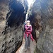 In der Schlucht.