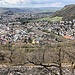 Noch ein Tiefblick auf Bad Münster.