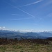 ... und Alpenpanorama (mit Mont Blanc) kurz vor ...