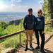 Dort nochmals ein netter Blick auf Oberkirch und die Rheinebene, in die hinein sich das Renchtal hier öffnet.