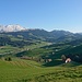Abstieg vom Chuterenegg nach Gonten