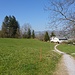 Schöner Weg nach Gsäss