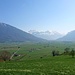 Ausblick von der Wiese oberhalb Gehren