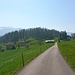 Blick über Gehren auf den höchsten Punkt des Benkner Büchel