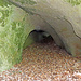 Diese Sandhöhle Buchegg hat ein Eingang und ein Ausgang.