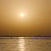 Tag 4 (4.5.) - جزيرة الدار (Jazīrat ad Dār): Traumhafte Stimmung vor Sonnenuntergang.