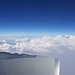 Über den Wolken auf ca. 11'000m Höhe