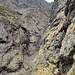 canalone che porta in vetta al Monte Torrione