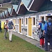 Zuteilung unserer Zimmer durch Pemba im "Himalaya Trekers Lodge & Restaurant"