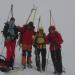 Mit den Ski auf dem Gipfel Piz Surgonda 3196m