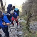 Steiler Aufstieg von Najing Dingma zum Pass Surkie La