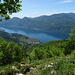 Sul traverso tra San Pietro e l'alpe di Lierna.