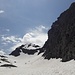 Gliden unter den Tschermannenchöpf, hinten wahrlich (noch) silbrig der Silberspitz
