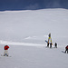Laaxer Stöckli / Piz Grisch (2898,4m): Blick zum Gipfel von der Bergstation La Siala (2806m).