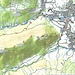 Karte mit der eingezeichneten Route (Kartengrundlage: opentopomap.org).