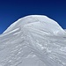 Gipfelhang des Mera Central Peaks, zuoberst mit Fixseil