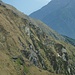 l'alpe Vallar con dietro il versante attraversato