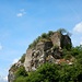 Zunächst aber blickten wir hinauf zu der eindrucksvollen Burgruine Steinkallenfels.