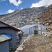 Treibhaus des Lodge-Inhabers in Khare auf 4950m