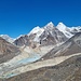 Gletschersee vor dem Hinku Shar Glacier vom Khare View Point 5202m aus