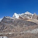 Central Peak und Kyashar vom Khare View Point aus