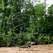 Installation 'Tumbleweed'. Soll die trockenen Grasballen symbolisieren, die in den Prärien und Steppen herumgeblasen werden. 