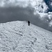 letzte Meter vor dem Breithorn-Gipfel
