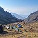 Rückblick nach Thuli Kharka im Aufstieg zum Pass Zatrwa La