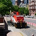 Selten: Hafenbahnlokomotive in der Innenstadt  *