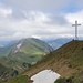 riesiges Kreuz auf dem Gandispitz