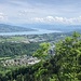 Ausblick aus der Fallätsche: Sihltal, Zimmerberg, See, Berge