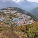 Namche Bazar im Aufstieg zum Viewpoint