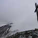 Blick von der Wasenwand auf den weiteren Verlauf des Grats