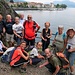 Foto di gruppo sul lago